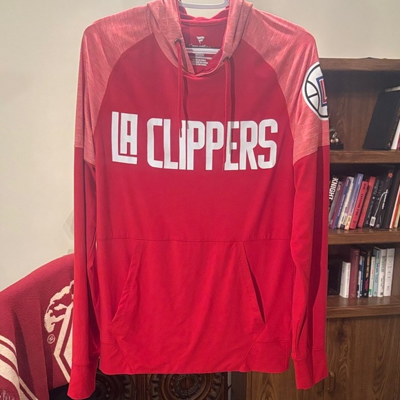 Fanatics Other - Fanatics LA Clippers Red Pullover Hoodie